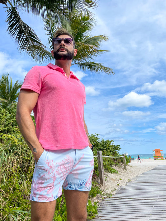 Terry Beach Polo | MEN SHIRT | KBAYO | OUTFAIR | OUTFAIR