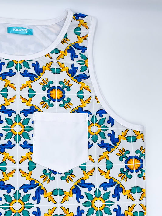 FLAGLER TANK TOP | MEN TANK TOP | KBAYO | OUTFAIR | OUTFAIR