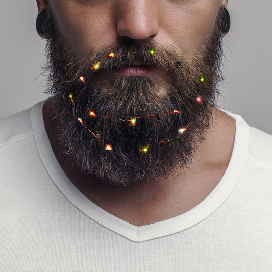 Beard Lights Are A Real Trend This Christmas