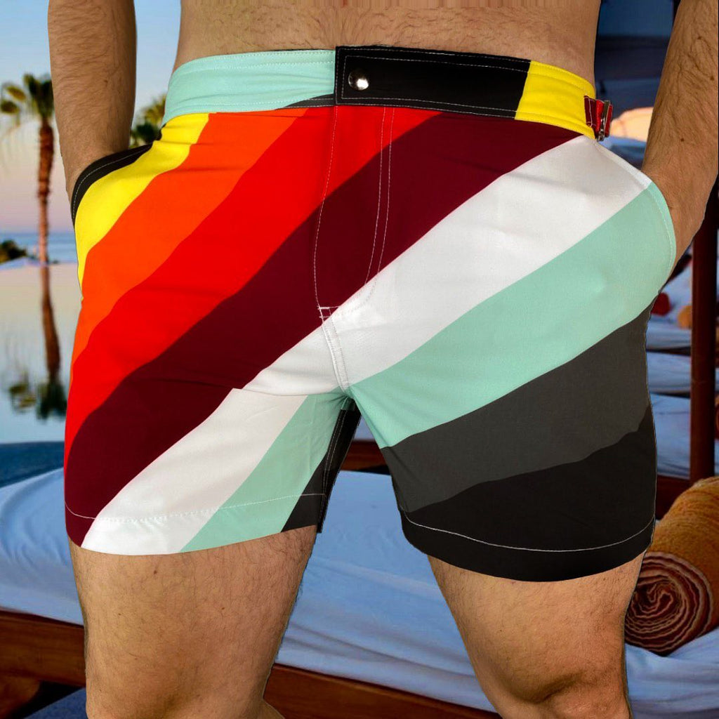 The Victor short by the High-End Mens Beachwear Brand KBAYO are the 2020 shorts
