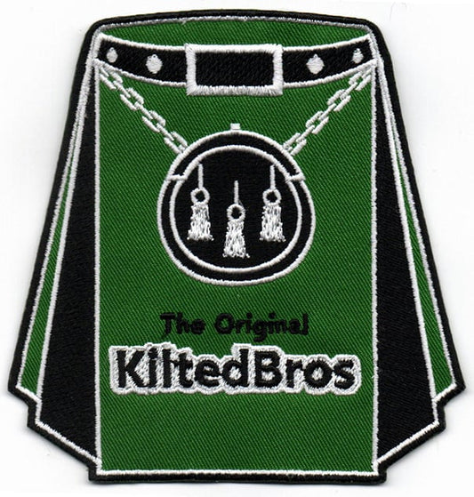 Kilted Bros Official Patch - front view