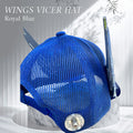 ROYAL BLUE WINGS VICER HAT