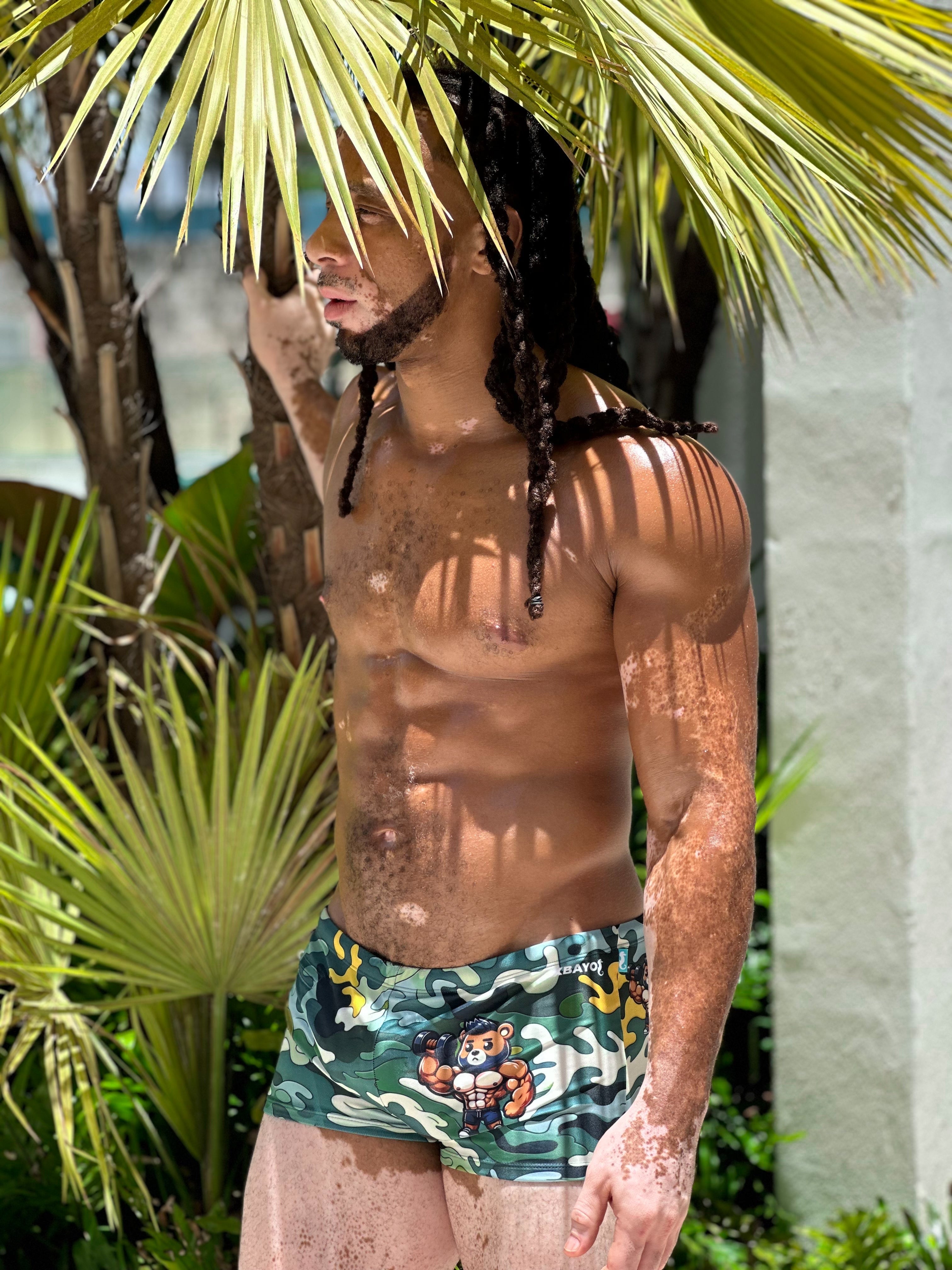 CAMOFLEX Square Cut | MEN SWIMWEAR | KBAYO | OUTFAIR | OUTFAIR