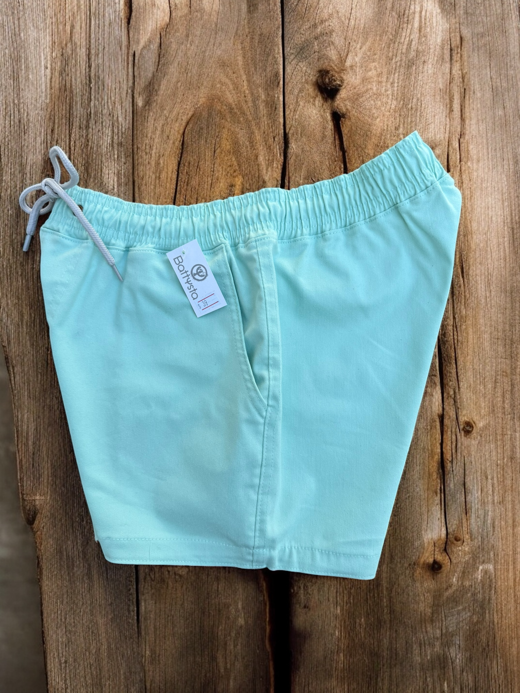Mint Drill Shorts 2.5 Inch | MEN SHORTS | BATTYSTA | OUTFAIR | OUTFAIR