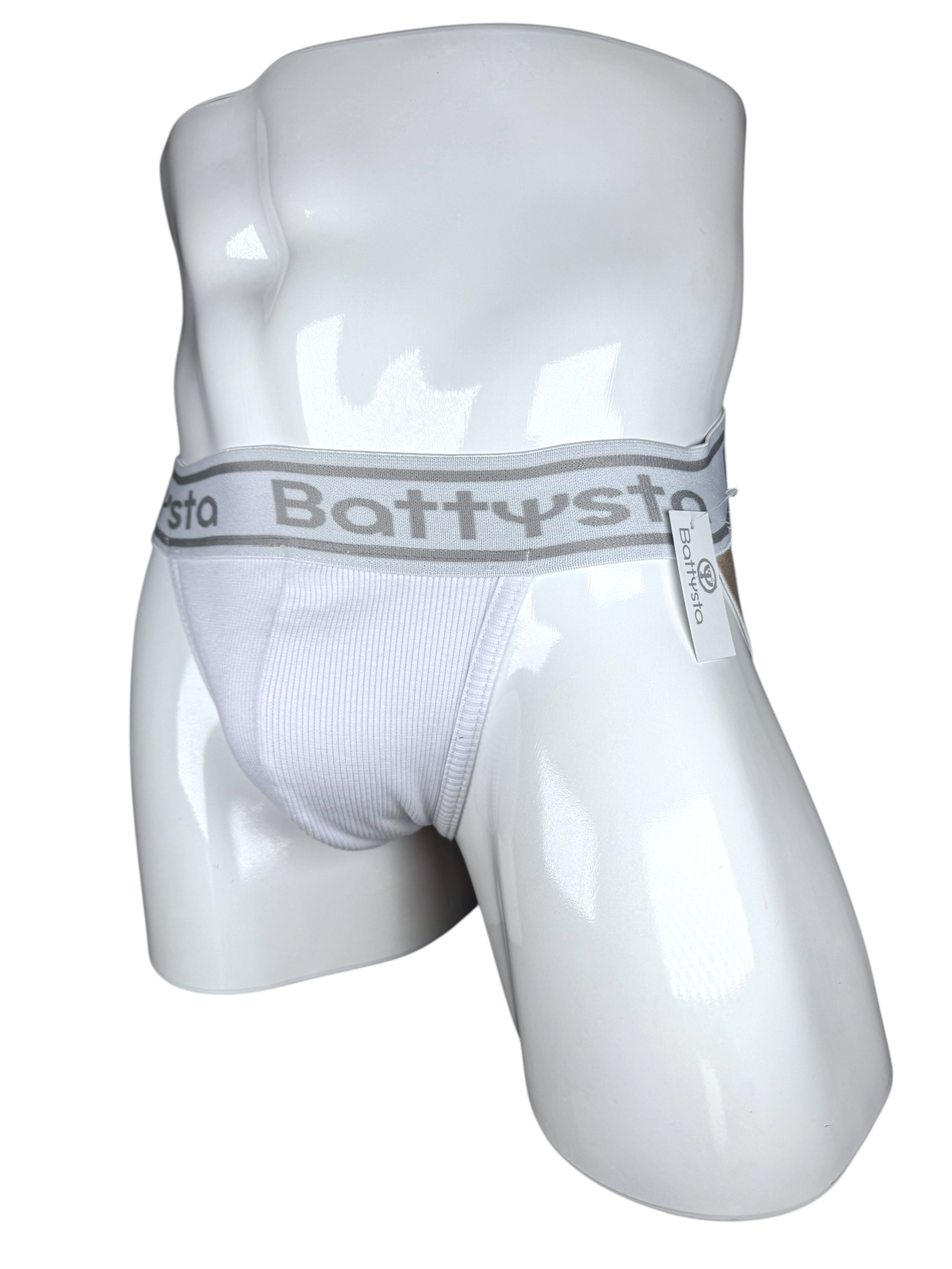 Ultra White Jockstrap | MEN UNDERWEAR | BATTYSTA | OUTFAIR | OUTFAIR