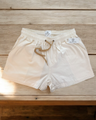 White Drill Shorts 2.5 Inch