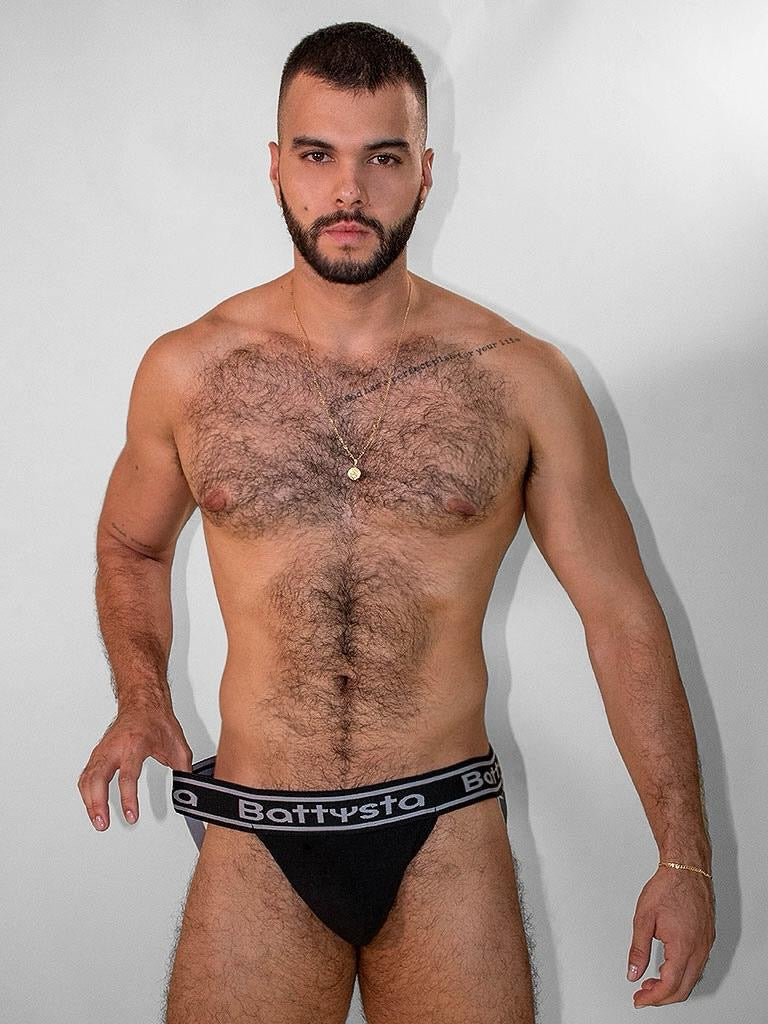 Black Jockstrap | MEN UNDERWEAR | BATTYSTA | OUTFAIR | OUTFAIR