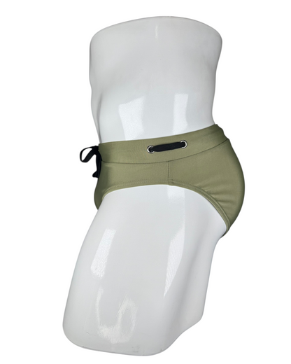 Military Green Swimsuit | MEN SWIMWEAR | LAVISH NY | OUTFAIR | OUTFAIR
