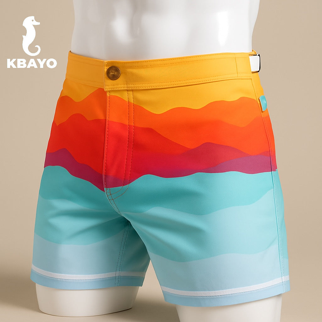 SUNSET IN COSTA BRAVA SHORTS | MEN SHORTS | KBAYO | OUTFAIR | OUTFAIR