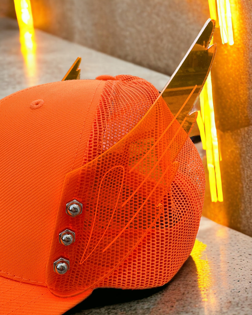 Orange Wings Hat