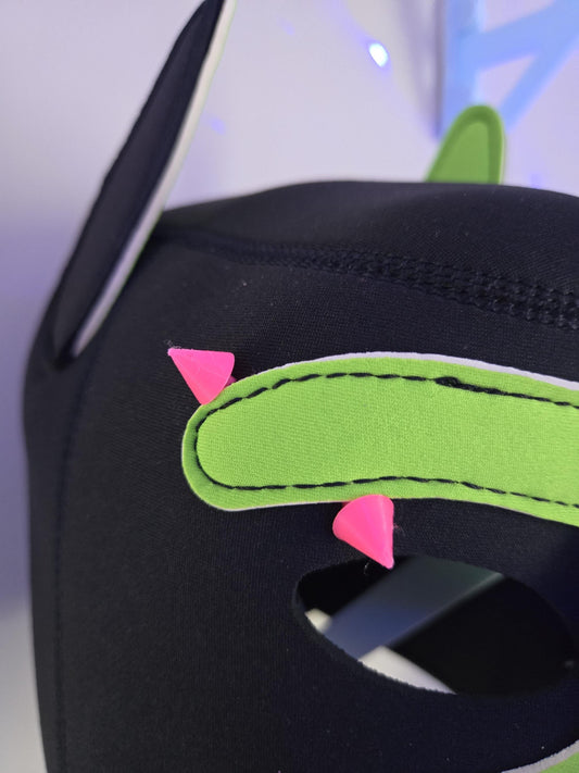 3D Printed Pup Hood Eyebrow Piercing - view 2