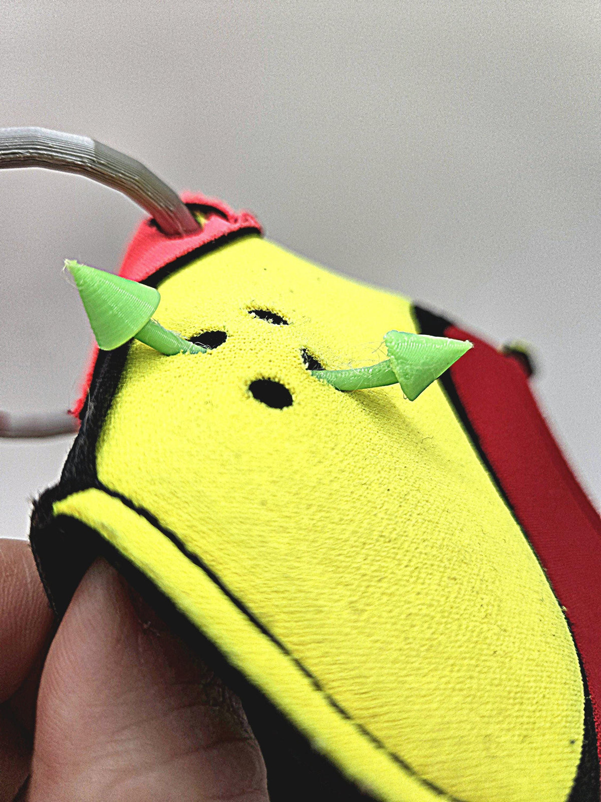 3D Printed Pup Hood Eyebrow Piercing