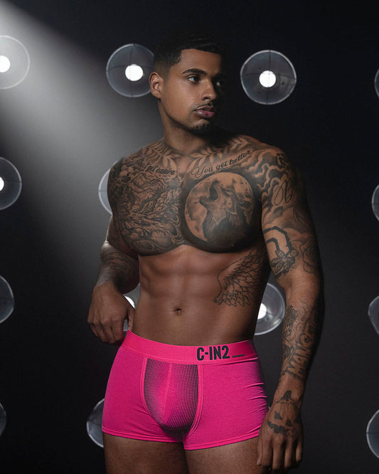 Super Bright Trunk Neon Pink - front view