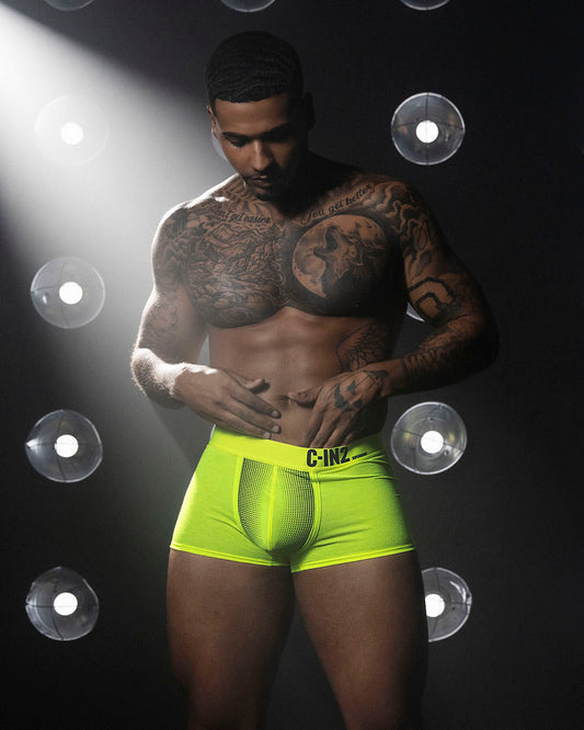 Super Bright Trunk Neon Yellow - front view