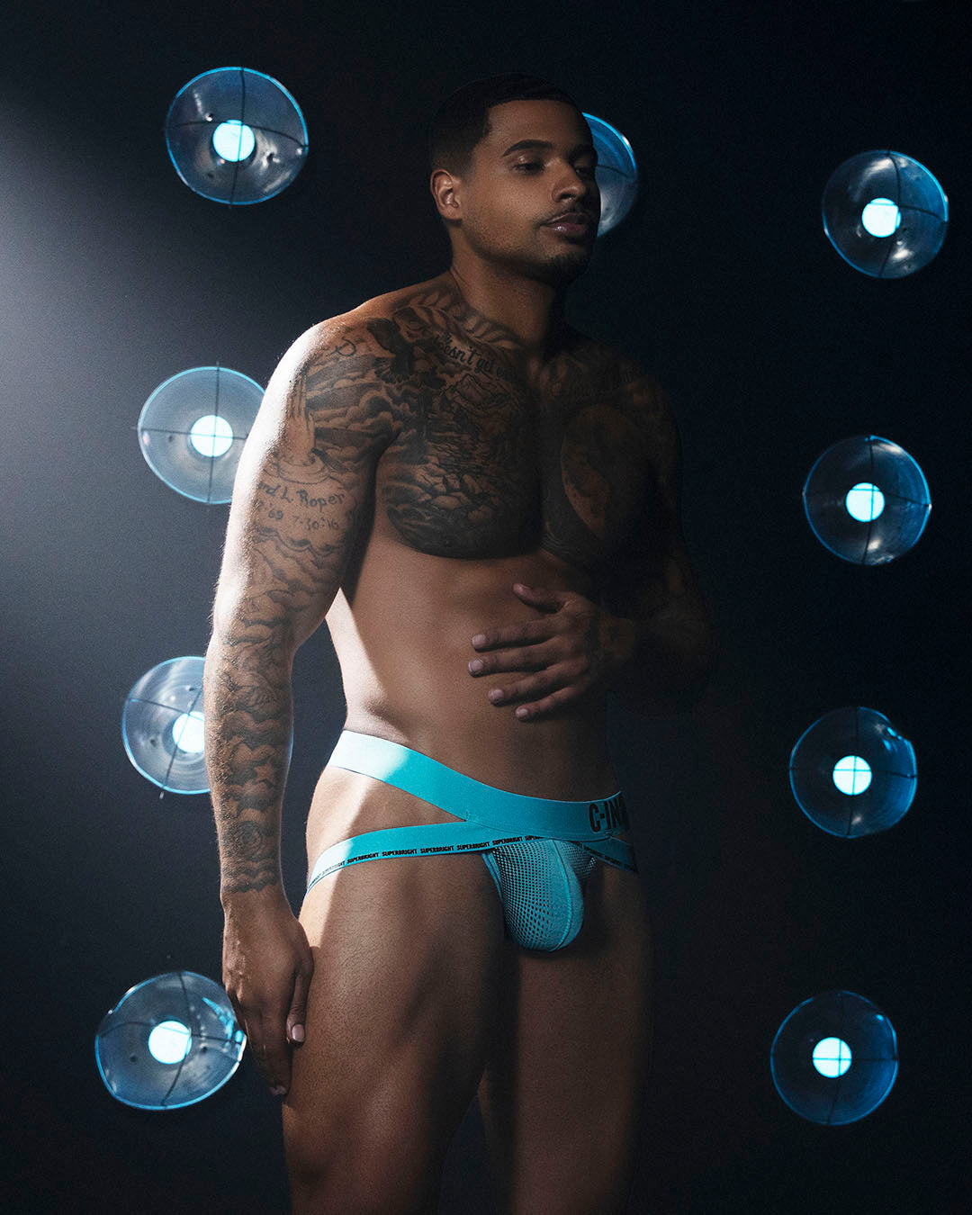 Super Bright Jock Neon Blue - view 7