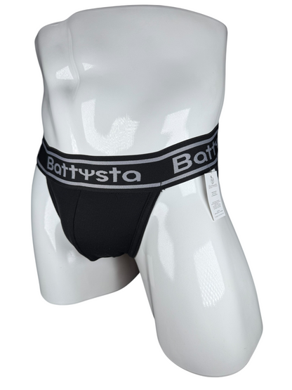 Black Jockstrap | MEN UNDERWEAR | BATTYSTA | OUTFAIR | OUTFAIR