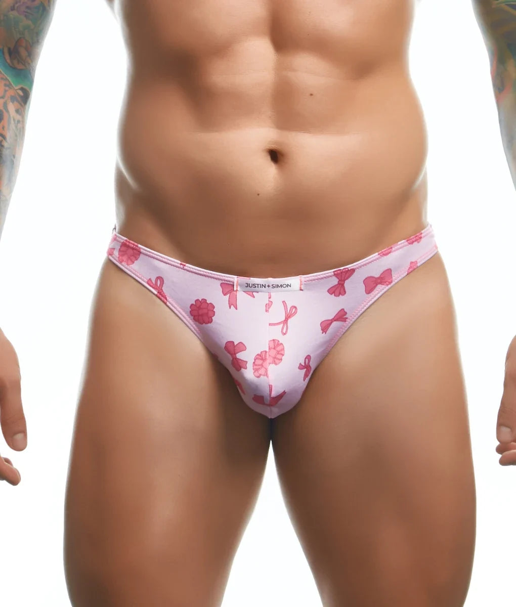 Mens Classic Thong Fun Prints by J+S - view 1