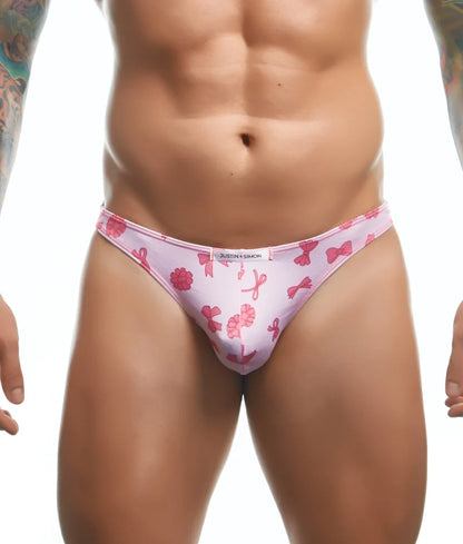 Mens Classic Thong Fun Prints by J+S - view 1