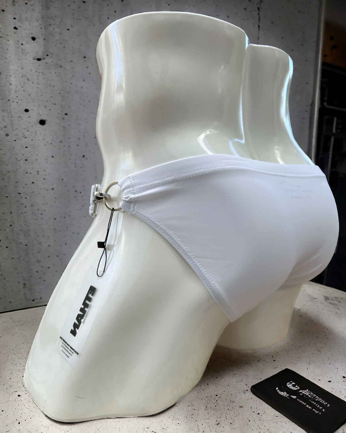 BuckleBold White | MEN SWIMWEAR | ETHAN UNDERWEAR | OUTFAIR | OUTFAIR