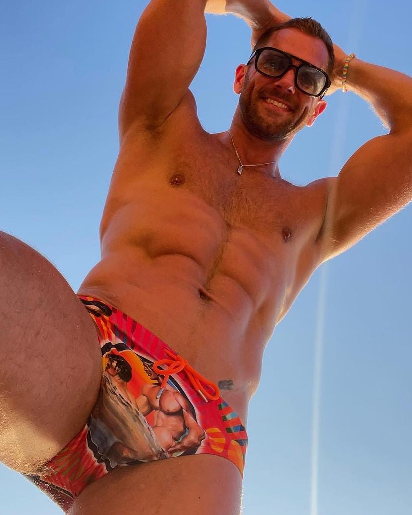 Tom of Finland "PRIDE" Swim Brief | MEN SWIMWEAR | TOM OF FINLAND | OUTFAIR | OUTFAIR