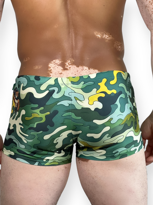 CAMOFLEX Square Cut | MEN SWIMWEAR | KBAYO | OUTFAIR | OUTFAIR