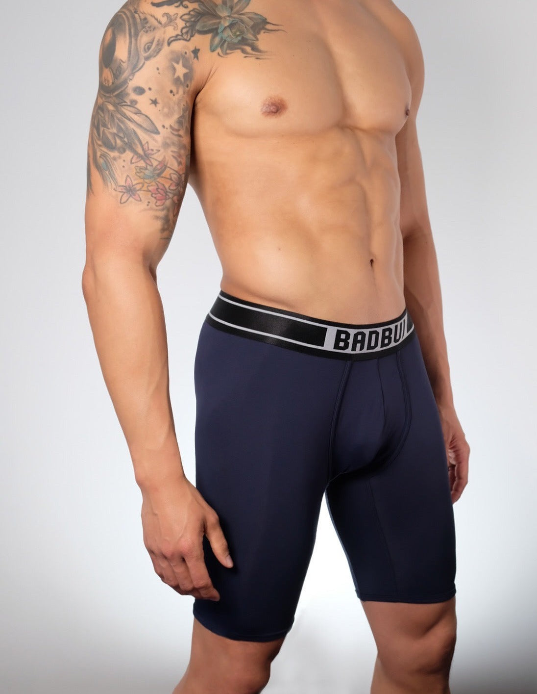 Boxer Brief - Navy/Grey
