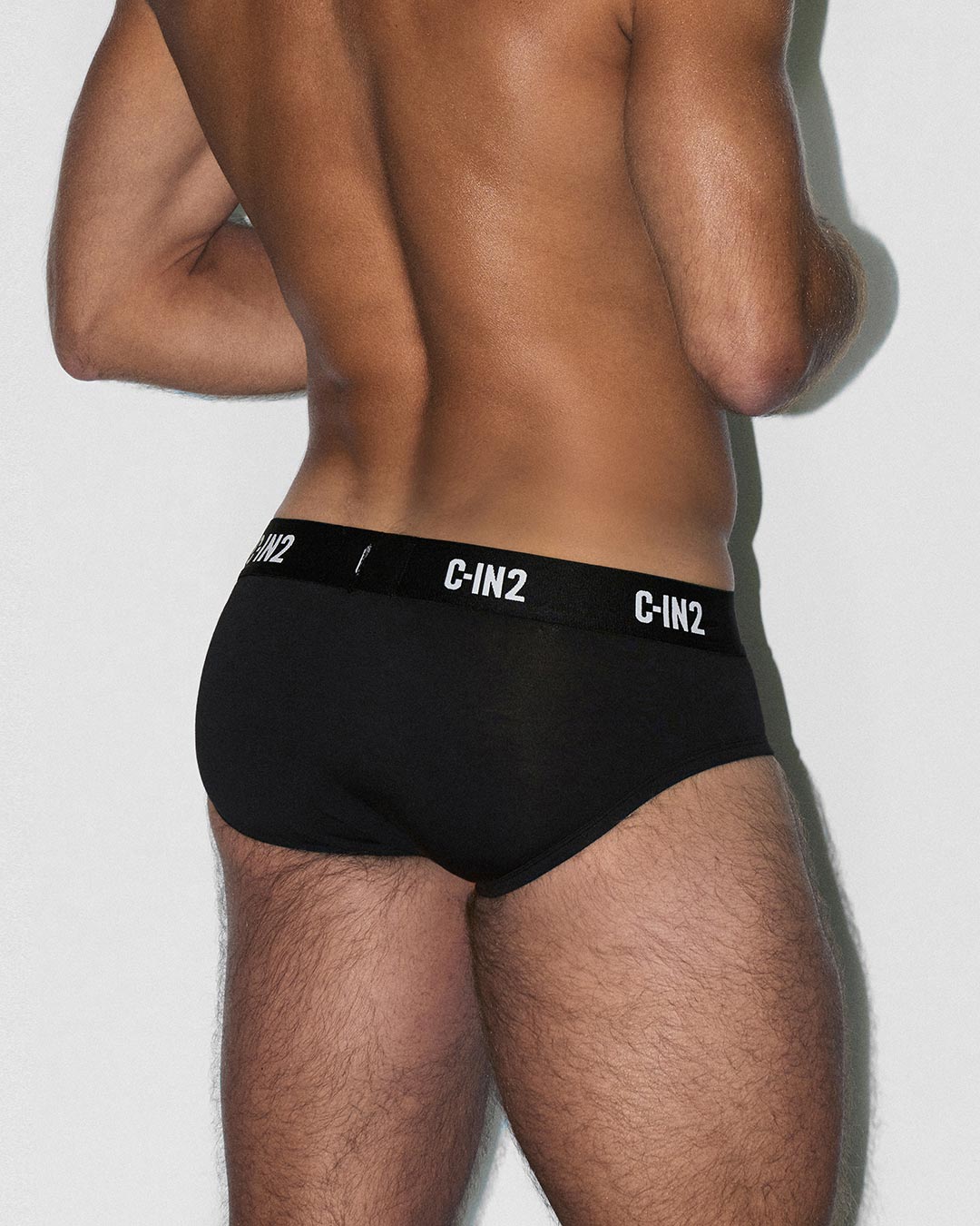 Multipack Premium Stretch 3-Pack Mid Rise Brief Black - view 3