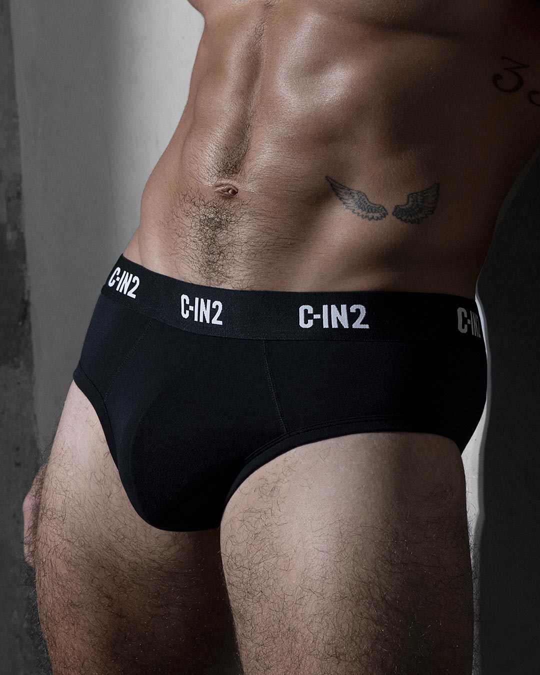 Multipack Premium Stretch 3-Pack Mid Rise Brief Black - view 6
