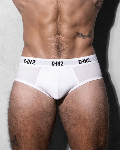 Multipack Premium Stretch 3-Pack Mid Rise Brief White - view 8
