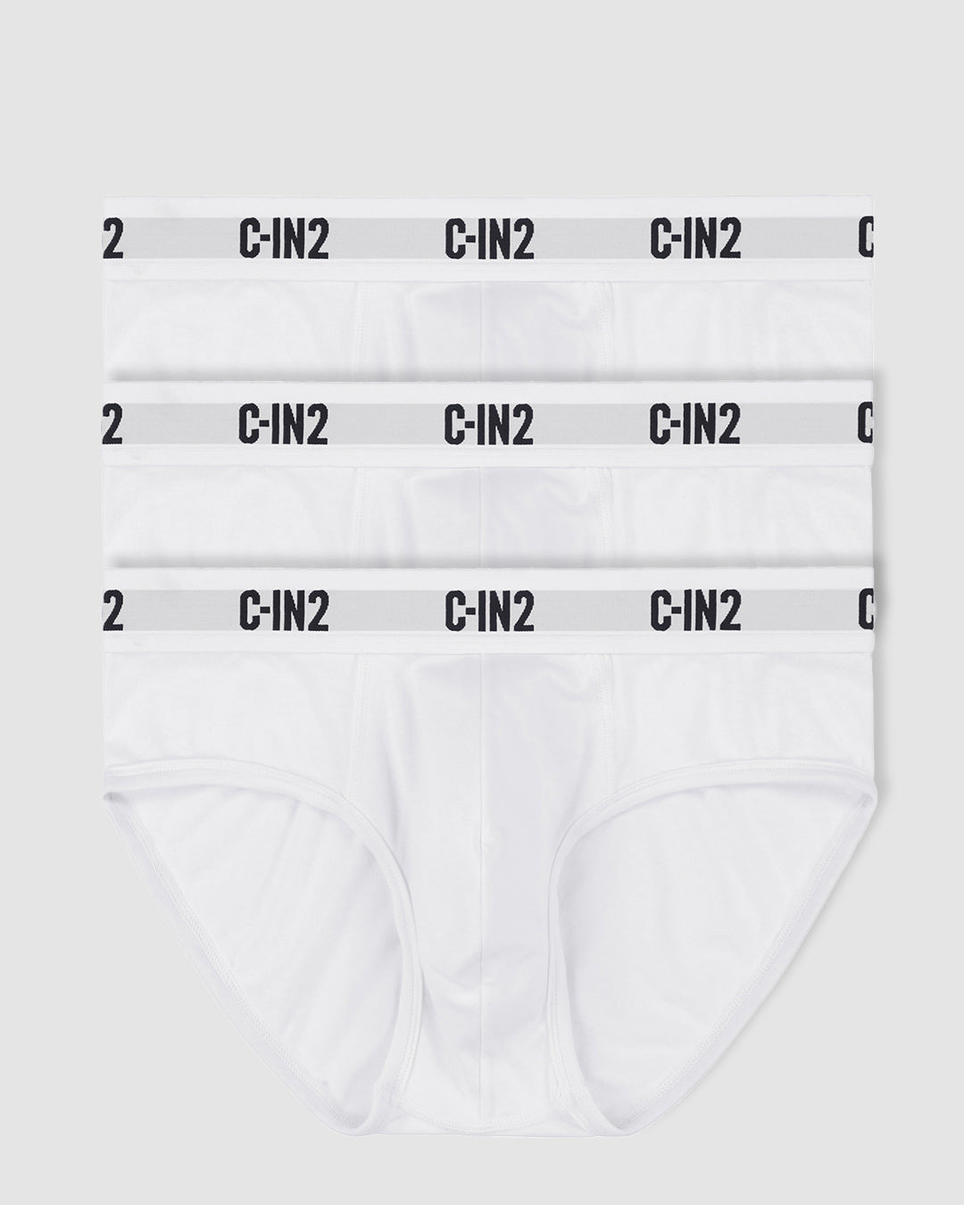 Multipack Premium Stretch 3-Pack Mid Rise Brief White - view 5