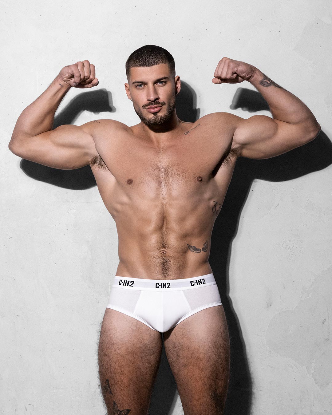 Multipack Premium Stretch 3-Pack Mid Rise Brief White - view 6