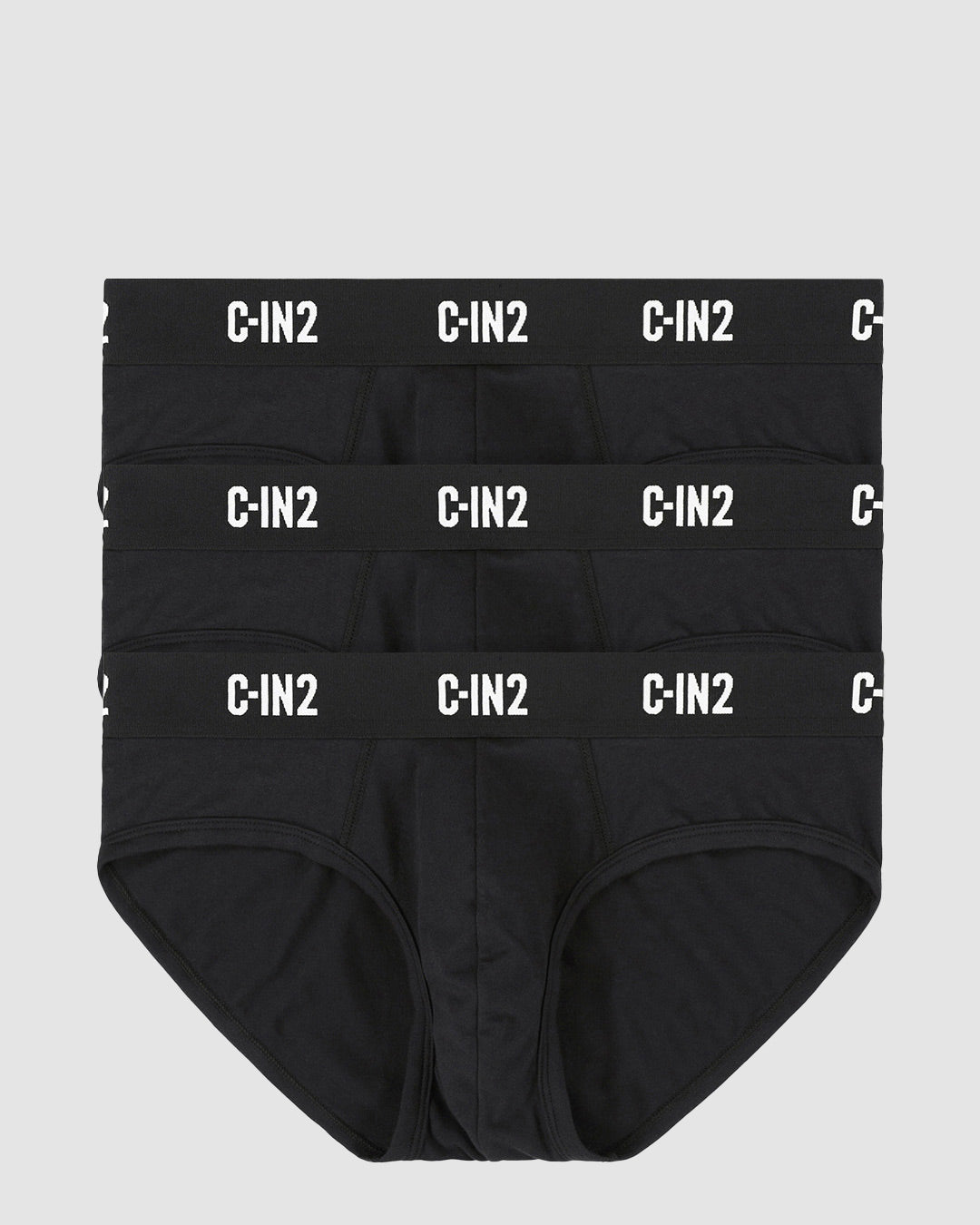 Multipack Premium Stretch 3-Pack Low Rise Brief Black - view 5