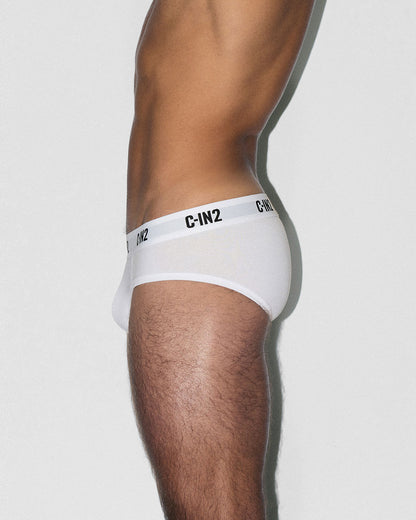 Multipack Premium Stretch 3-Pack Low Rise Brief White - view 4