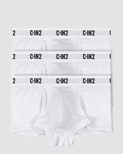 Multipack Premium Stretch 3-Pack Trunk White - view 5