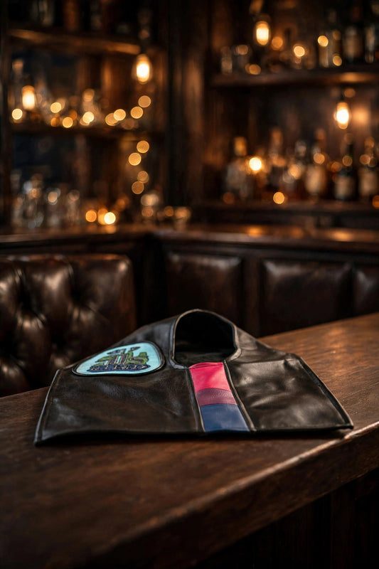 Hand Made Leather\Bi Pride Vest