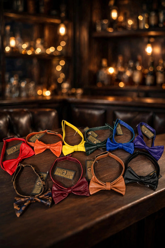 Leather Bowtie