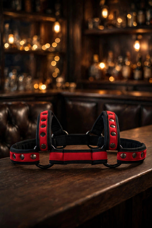 Pupskinz Custom Two Toned Neoprene Bulldog Harness