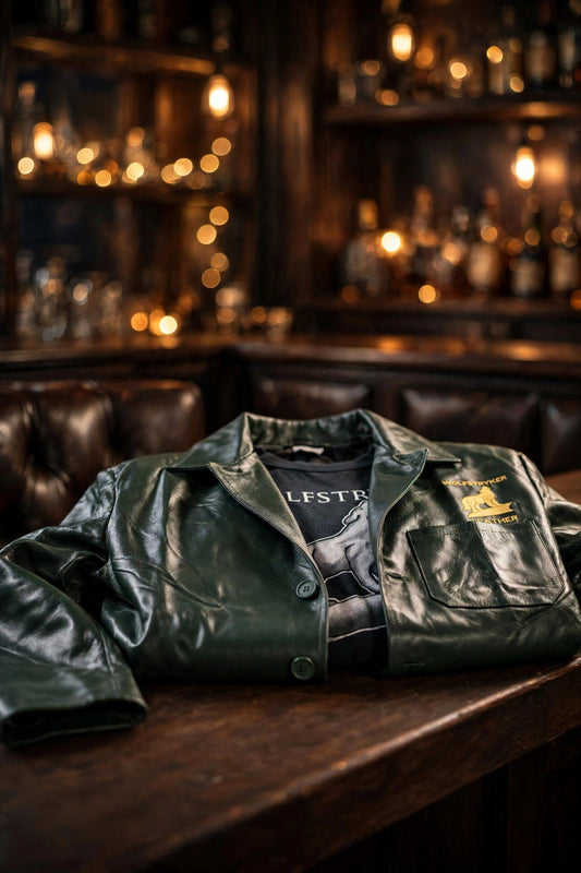 Leather Lab Coats Shirt