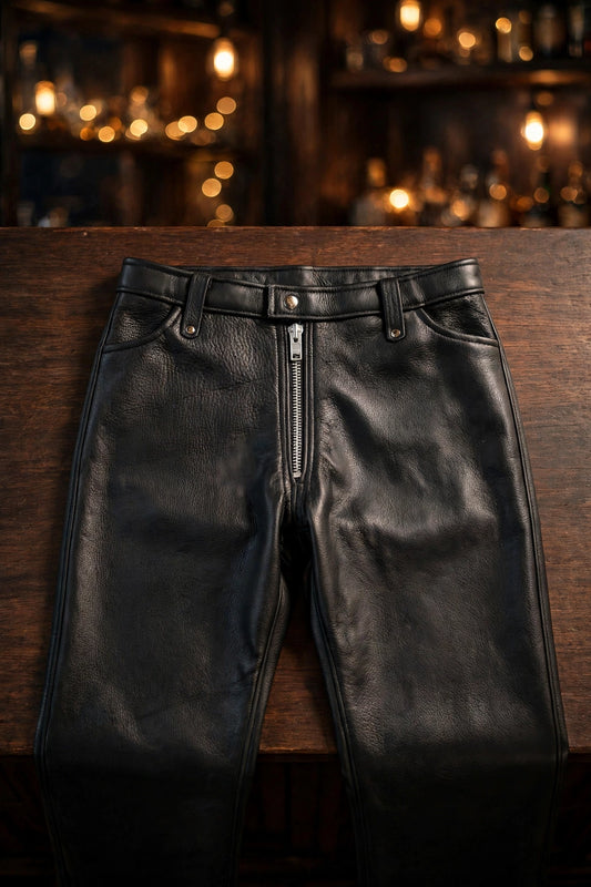 Our Classic Black Leather Pants!