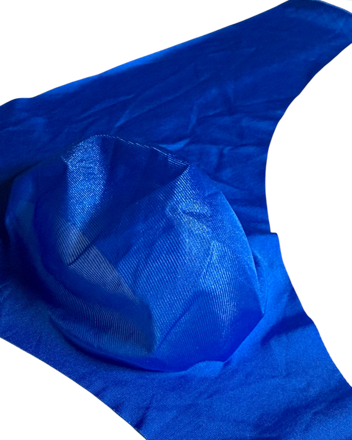 Ethereal Luxe Thong Imperial Blue | MEN UNDERWEAR | ETHAN UNDERWEAR | OUTFAIR | OUTFAIR