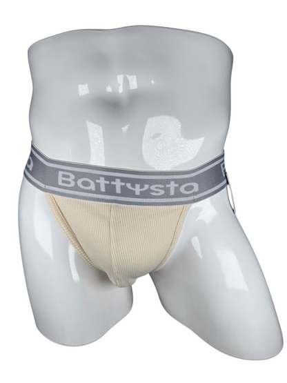 Cream Jockstrap | MEN UNDERWEAR | BATTYSTA | OUTFAIR | OUTFAIR