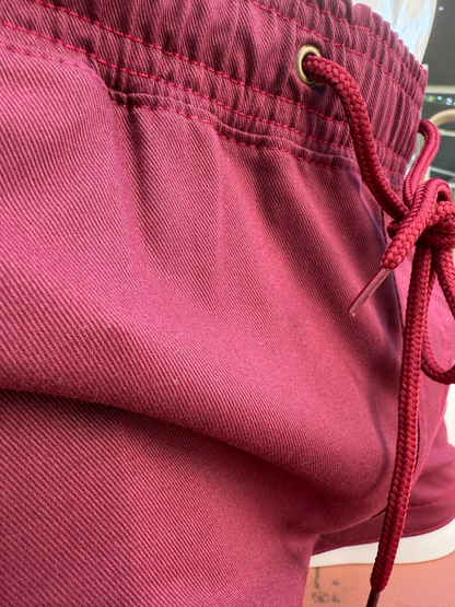 Merlot Drill Shorts 2.5 Inch | MEN SHORTS | BATTYSTA | OUTFAIR | OUTFAIR