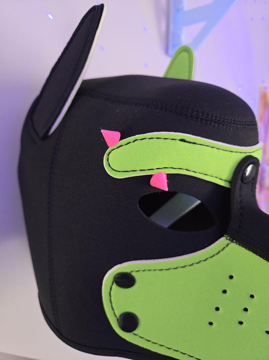 3D Printed Pup Hood Eyebrow Piercing - view 1