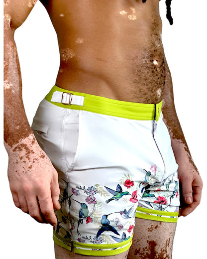 Hummingbirds Shorts | MEN SHORTS | KBAYO | OUTFAIR | OUTFAIR