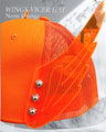 NEON ORANGE WINGS VICER HAT