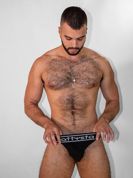 Black Jockstrap | MEN UNDERWEAR | BATTYSTA | OUTFAIR | OUTFAIR