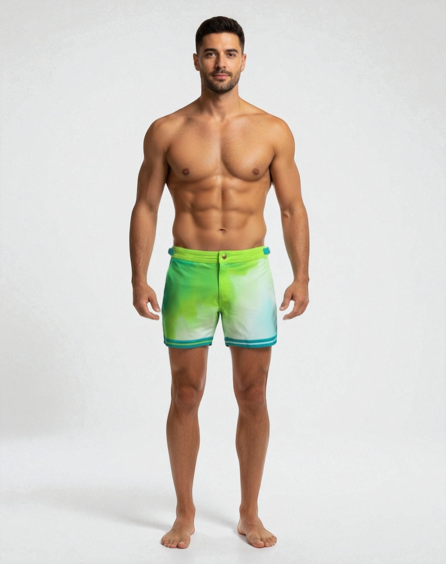 EMERALD BEACH SHORTS | MEN SHORTS | KBAYO | OUTFAIR | OUTFAIR