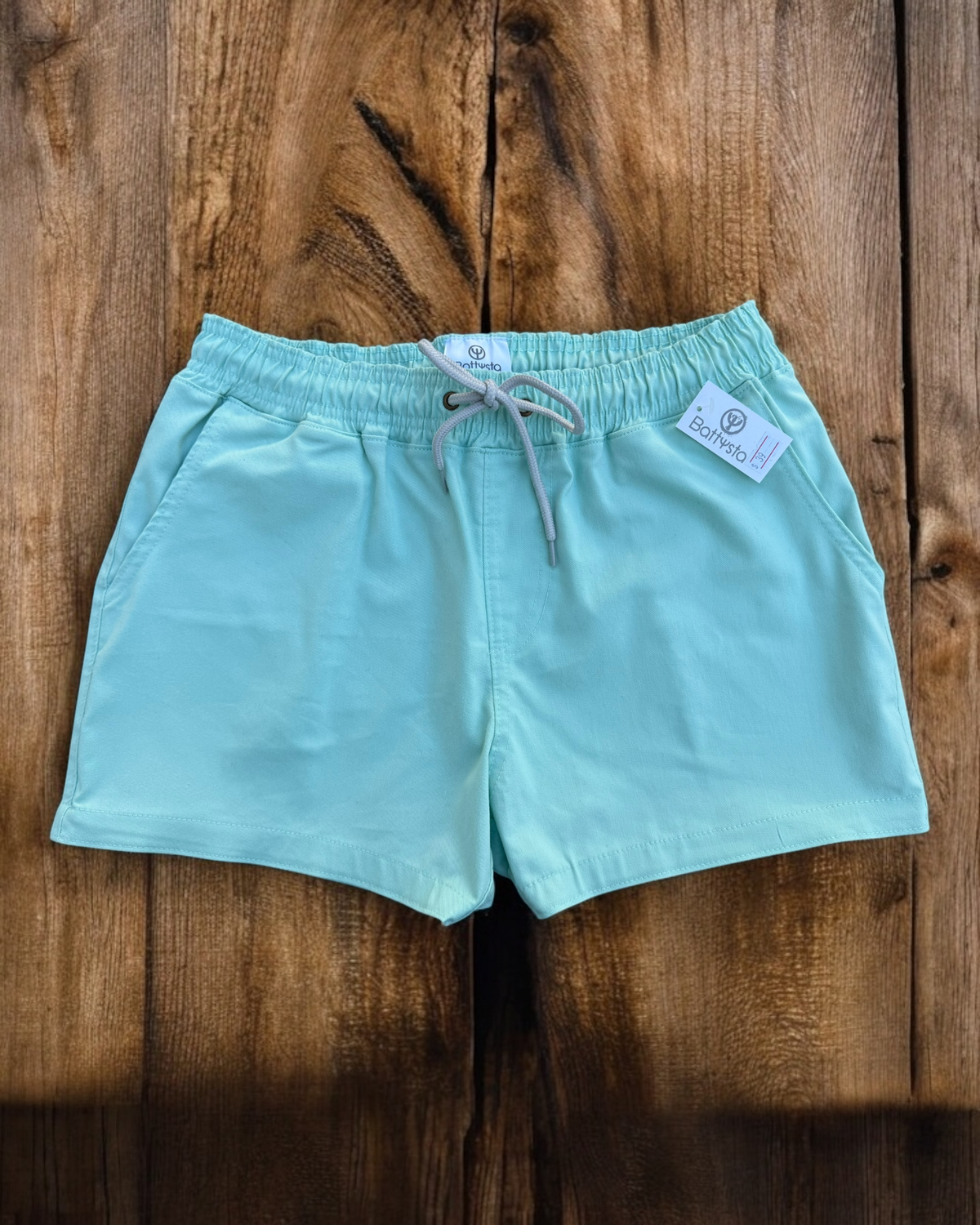 Mint Drill Shorts 2.5 Inch | MEN SHORTS | BATTYSTA | OUTFAIR | OUTFAIR