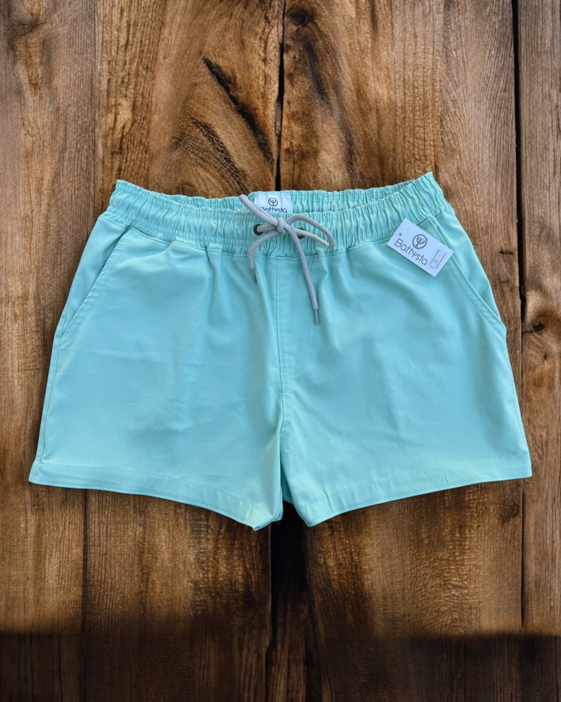 Mint Drill Shorts 2.5 Inch