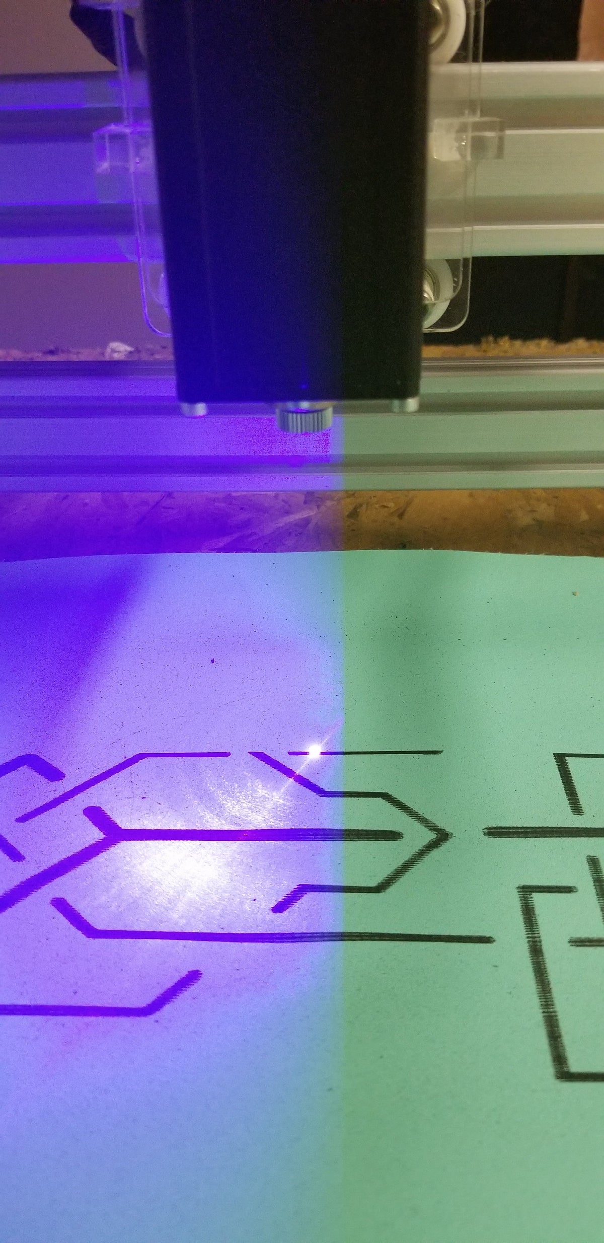 Custom Laser Etched Sling - front view